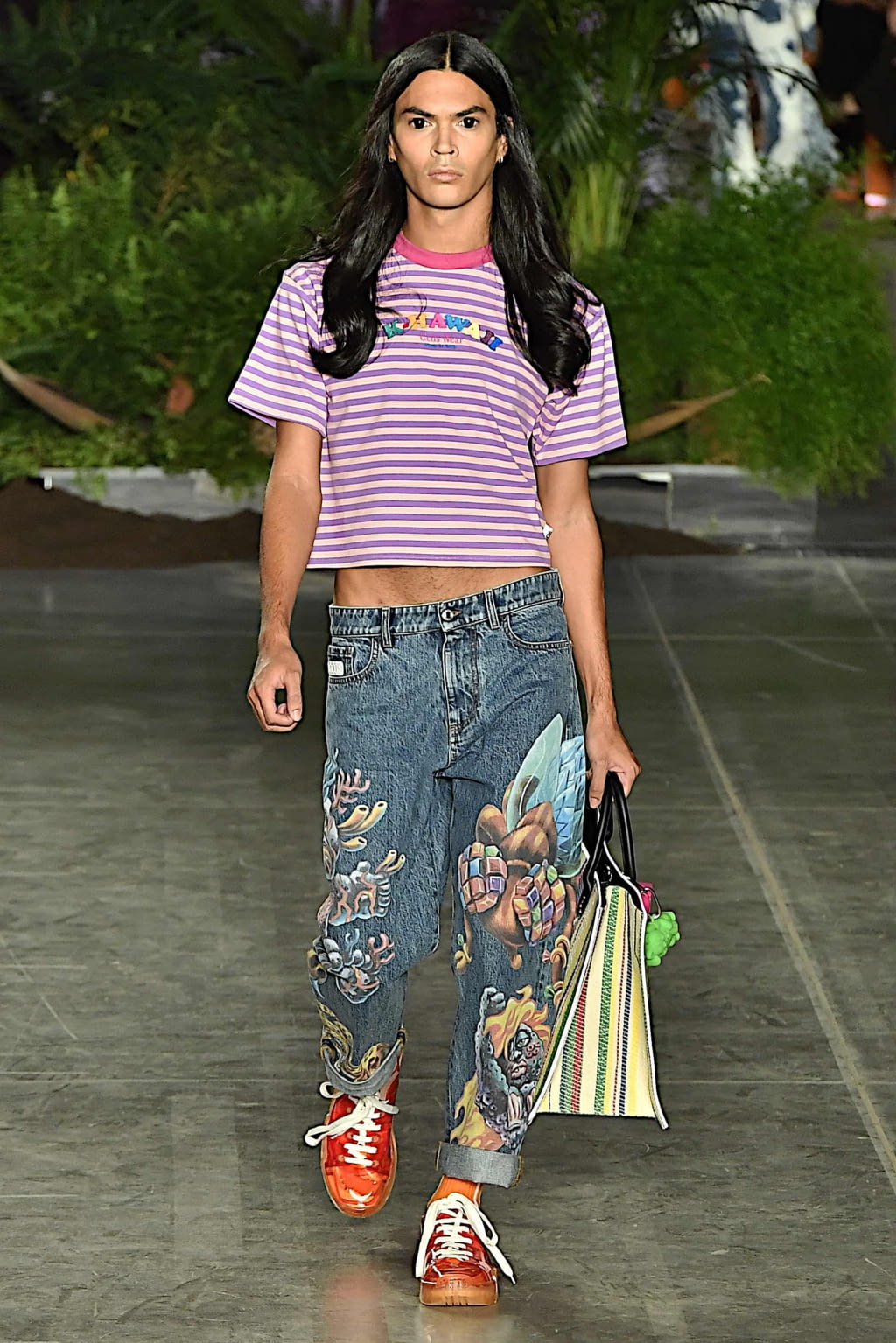 Fashion Week Milan Spring/Summer 2020 look 47 from the GCDS collection womenswear