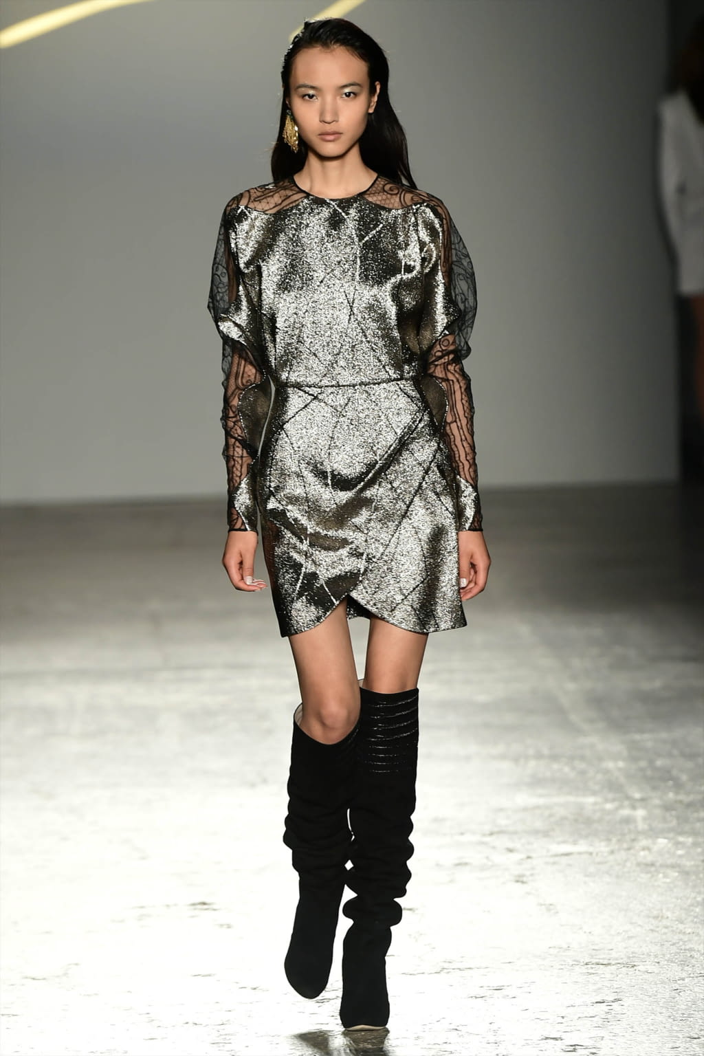 Fashion Week Milan Fall/Winter 2017 look 12 from the Genny collection womenswear