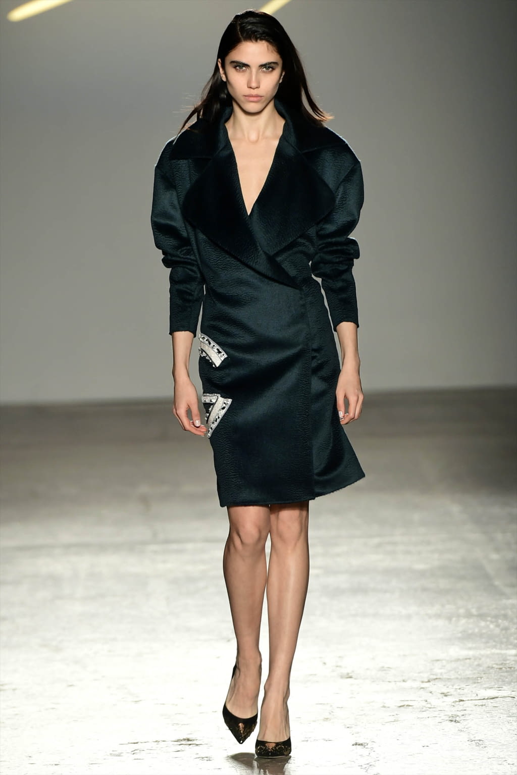 Fashion Week Milan Fall/Winter 2017 look 19 from the Genny collection womenswear