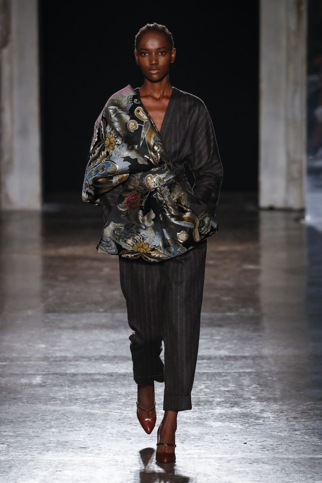 Fashion Week Milan Fall/Winter 2020 look 4 from the Genny collection womenswear