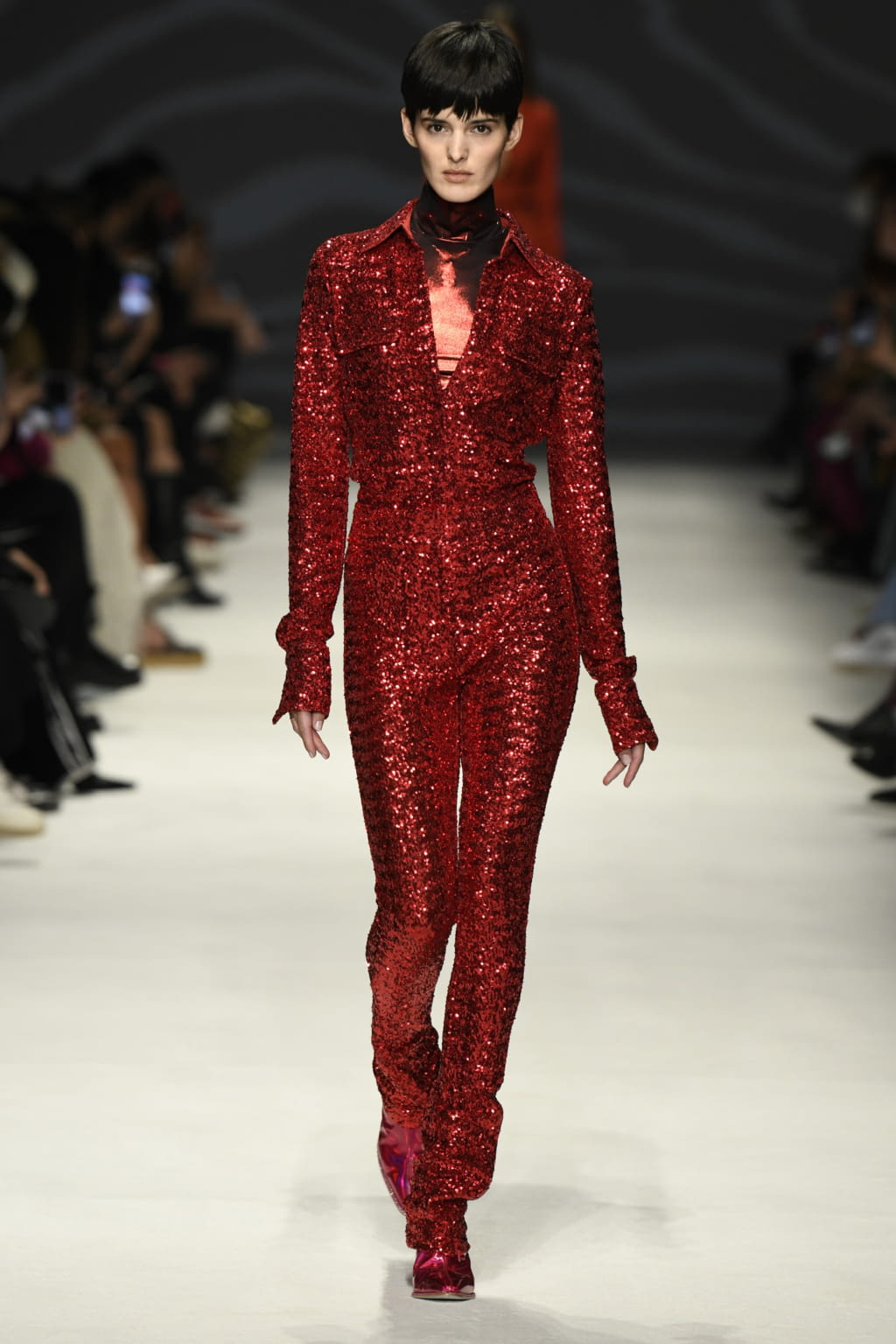 Fashion Week Milan Fall/Winter 2022 look 14 from the Genny collection womenswear