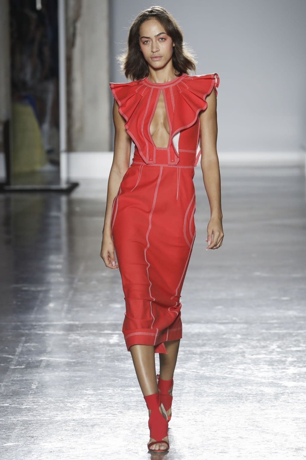 Fashion Week Milan Spring/Summer 2019 look 4 from the Genny collection womenswear