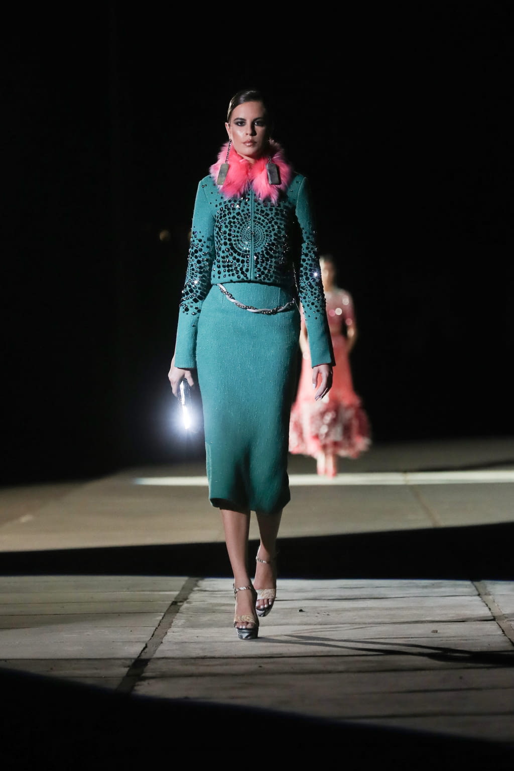Fashion Week Paris Fall/Winter 2020 look 6 from the Georges Hobeika collection 高级定制
