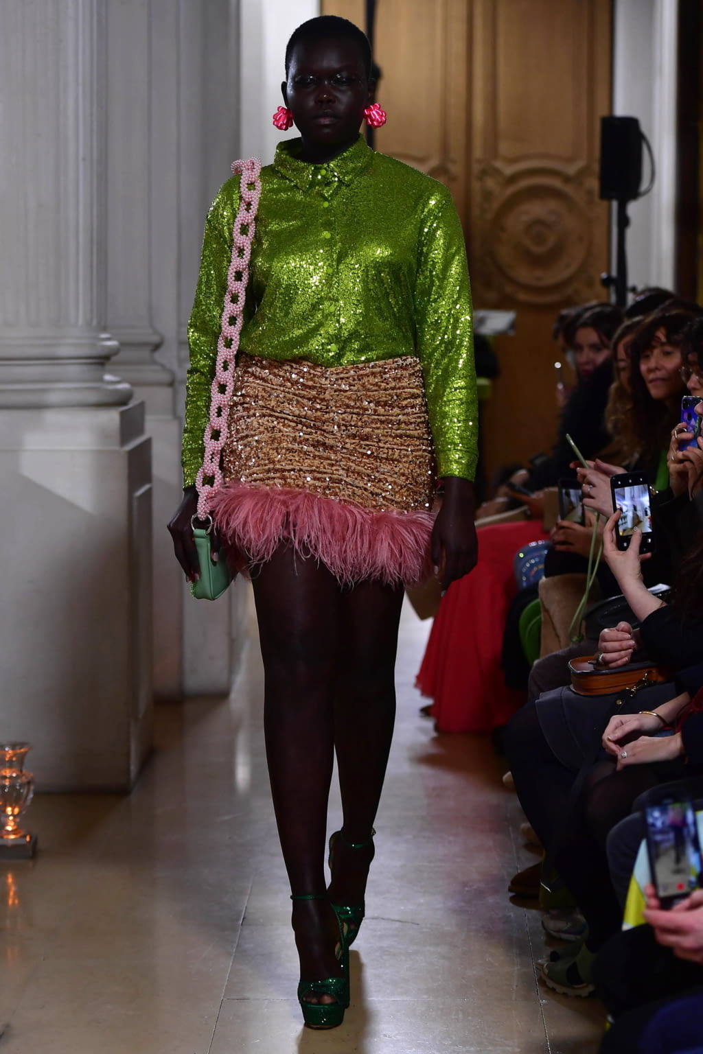 Fashion Week Paris Fall/Winter 2022 look 9 de la collection Germanier womenswear