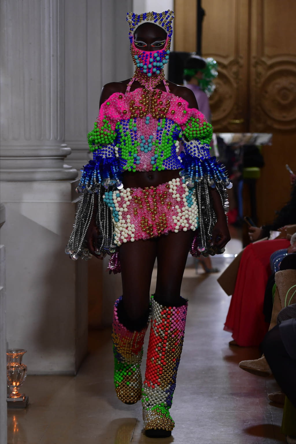 Fashion Week Paris Fall/Winter 2022 look 18 from the Germanier collection womenswear