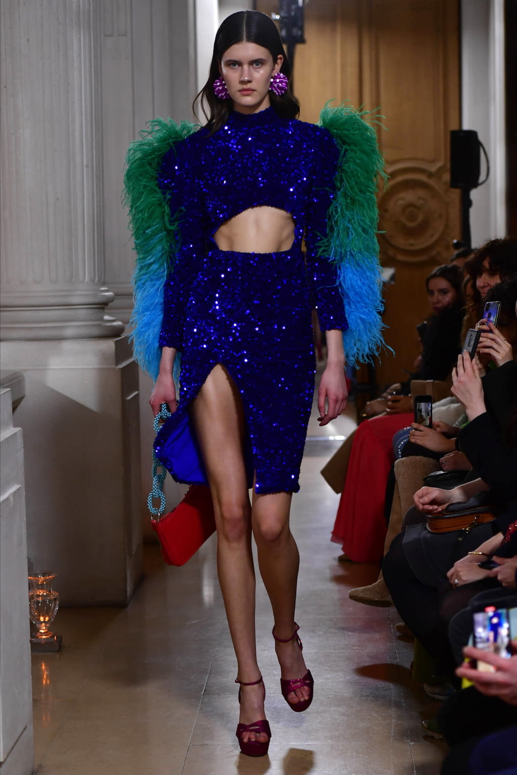 Fashion Week Paris Fall/Winter 2022 look 28 from the Germanier collection womenswear