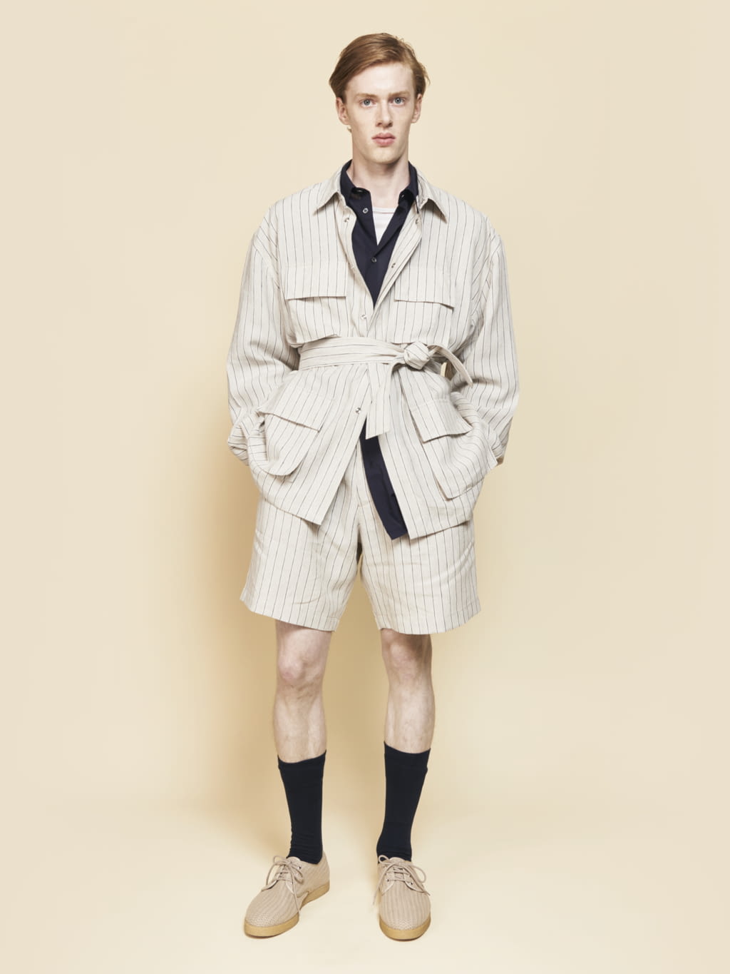 Fashion Week London Spring/Summer 2018 look 12 from the E. Tautz collection menswear
