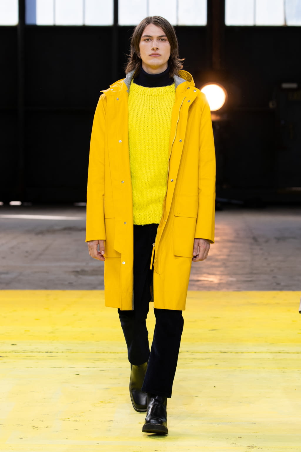 Fashion Week New York Fall/Winter 2022 look 10 from the Gabriela Hearst collection 女装