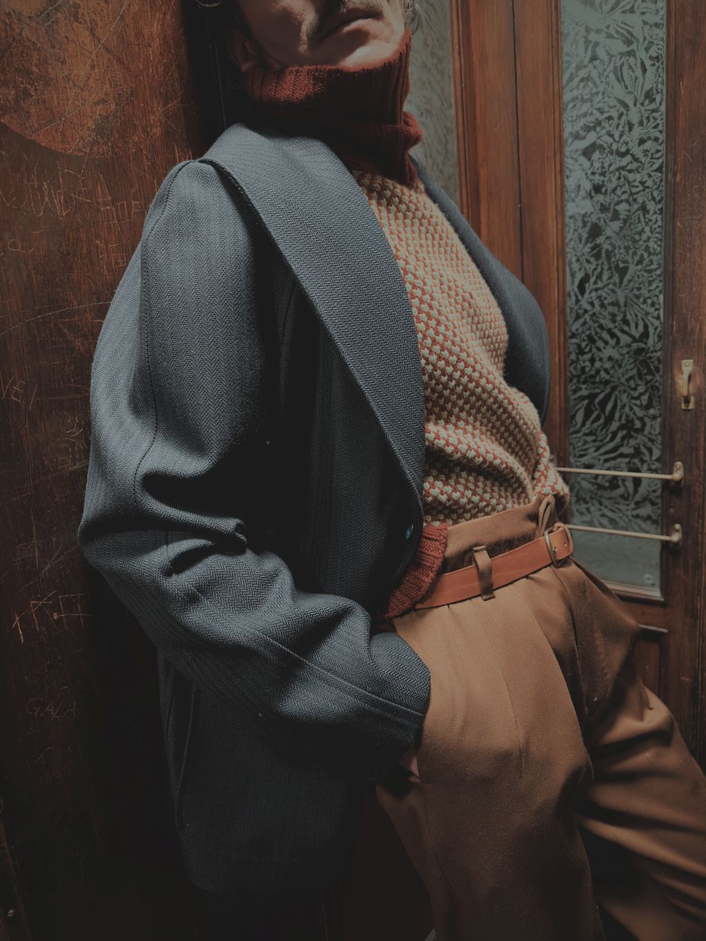 Fashion Week Milan Fall/Winter 2023 look 12 from the Giuliva Heritage collection menswear
