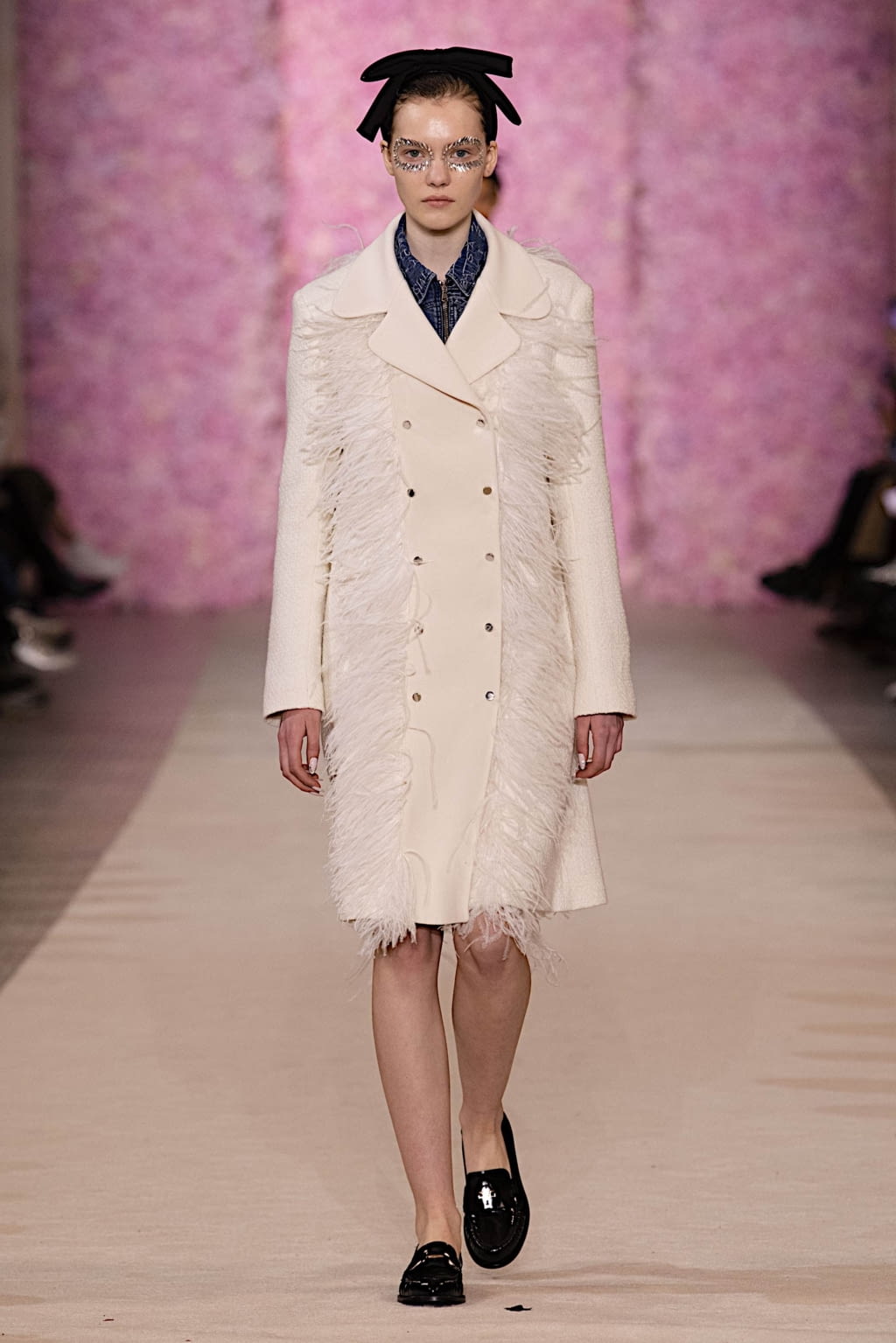 Fashion Week Paris Fall/Winter 2020 look 20 from the Giambattista Valli collection 女装