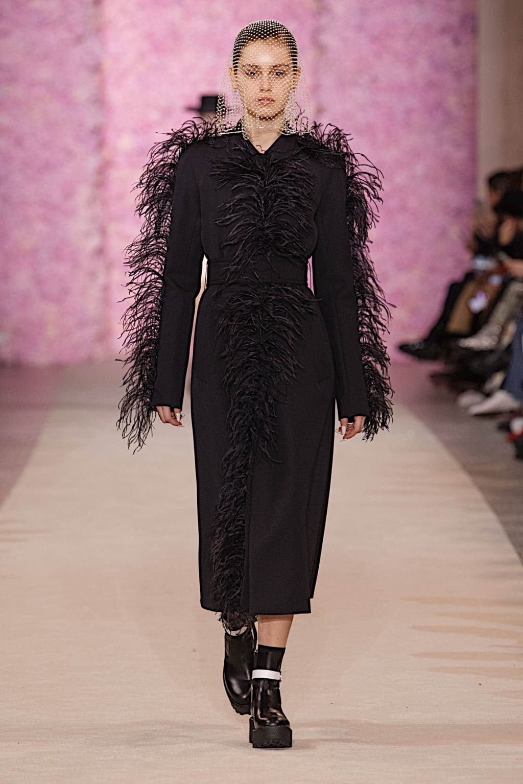 Fashion Week Paris Fall/Winter 2020 look 9 from the Giambattista Valli collection womenswear