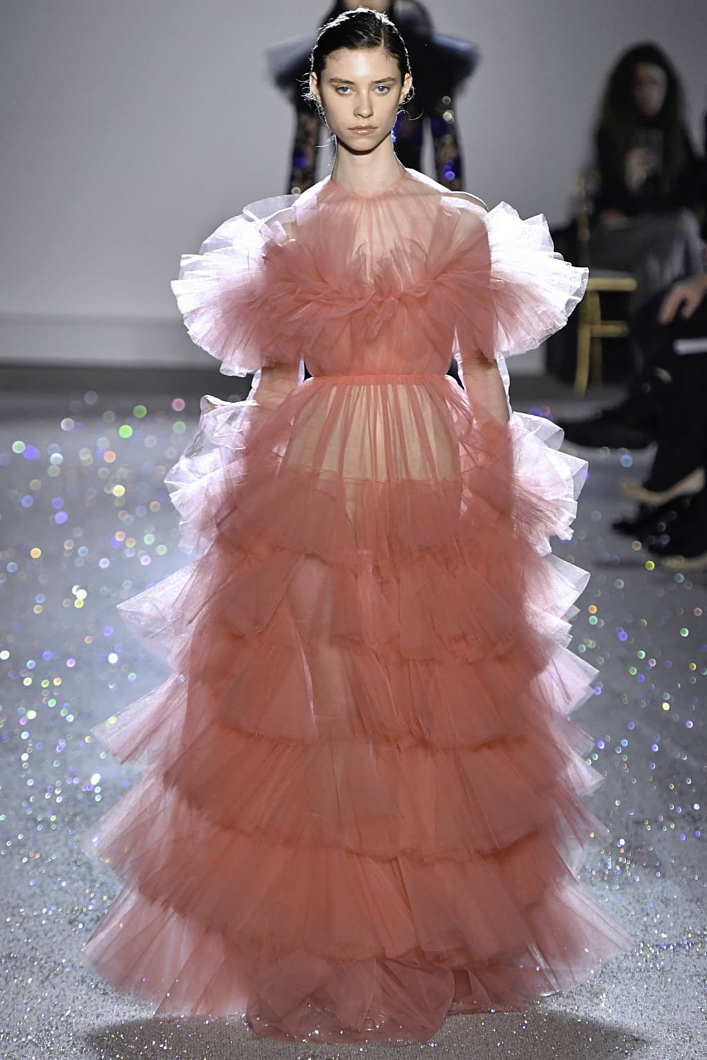 Fashion Week Paris Spring/Summer 2019 look 43 from the Giambattista Valli collection couture