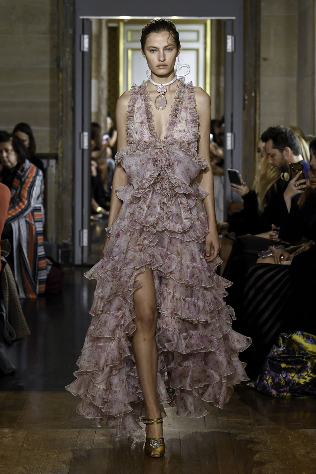 Fashion Week Paris Spring/Summer 2020 look 54 from the Giambattista Valli collection womenswear