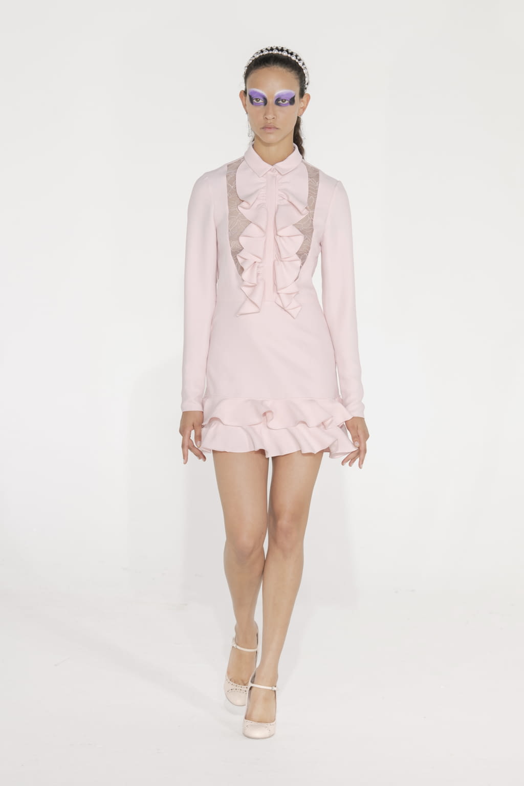 Fashion Week Paris Fall/Winter 2021 look 38 from the Giambattista Valli collection 女装