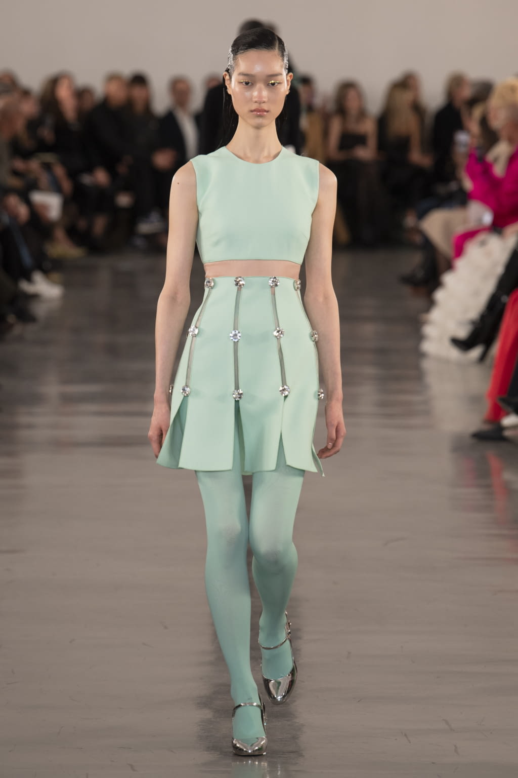 Fashion Week Paris Fall/Winter 2022 look 29 de la collection Giambattista Valli womenswear
