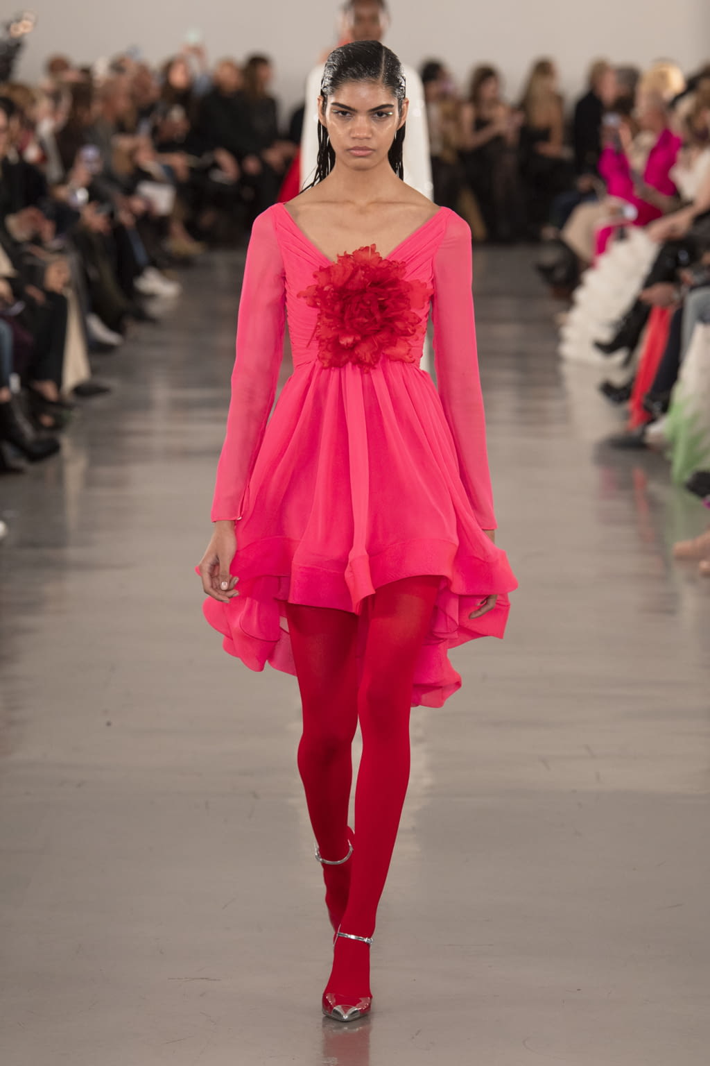 Fashion Week Paris Fall/Winter 2022 look 52 from the Giambattista Valli collection womenswear