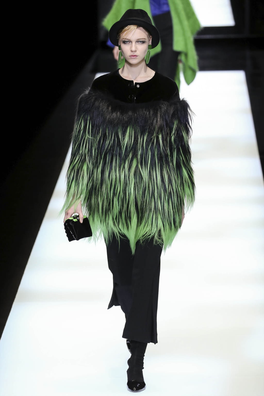 Fashion Week Milan Fall/Winter 2017 look 53 from the Giorgio Armani collection womenswear