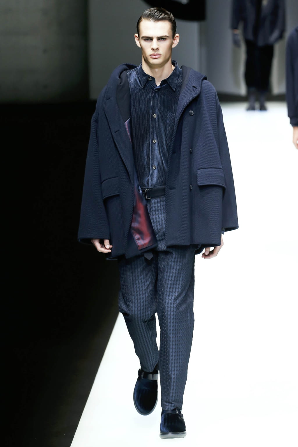 Fashion Week Milan Fall/Winter 2018 look 38 de la collection Giorgio Armani menswear