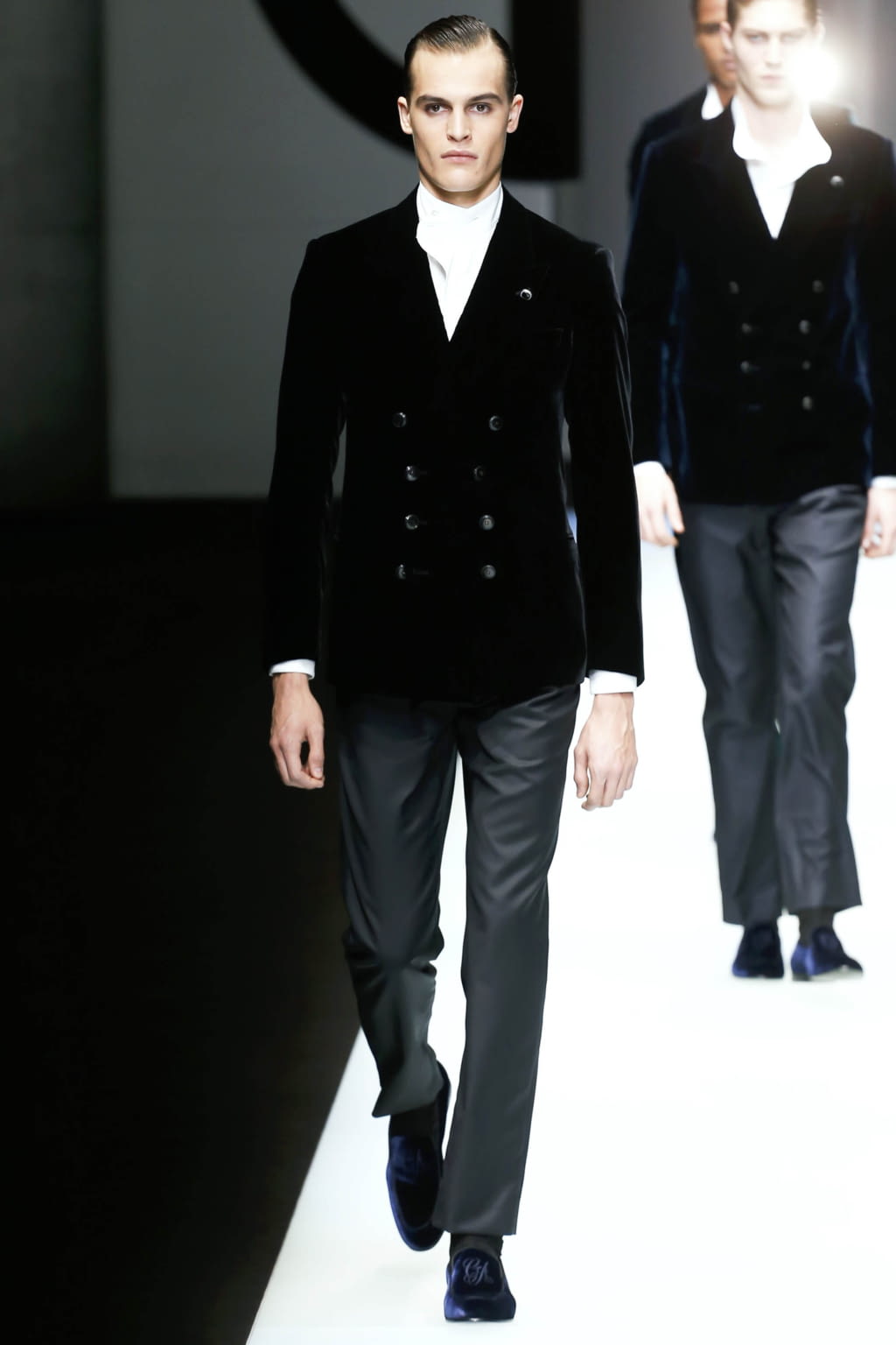 Fashion Week Milan Fall/Winter 2018 look 83 de la collection Giorgio Armani menswear