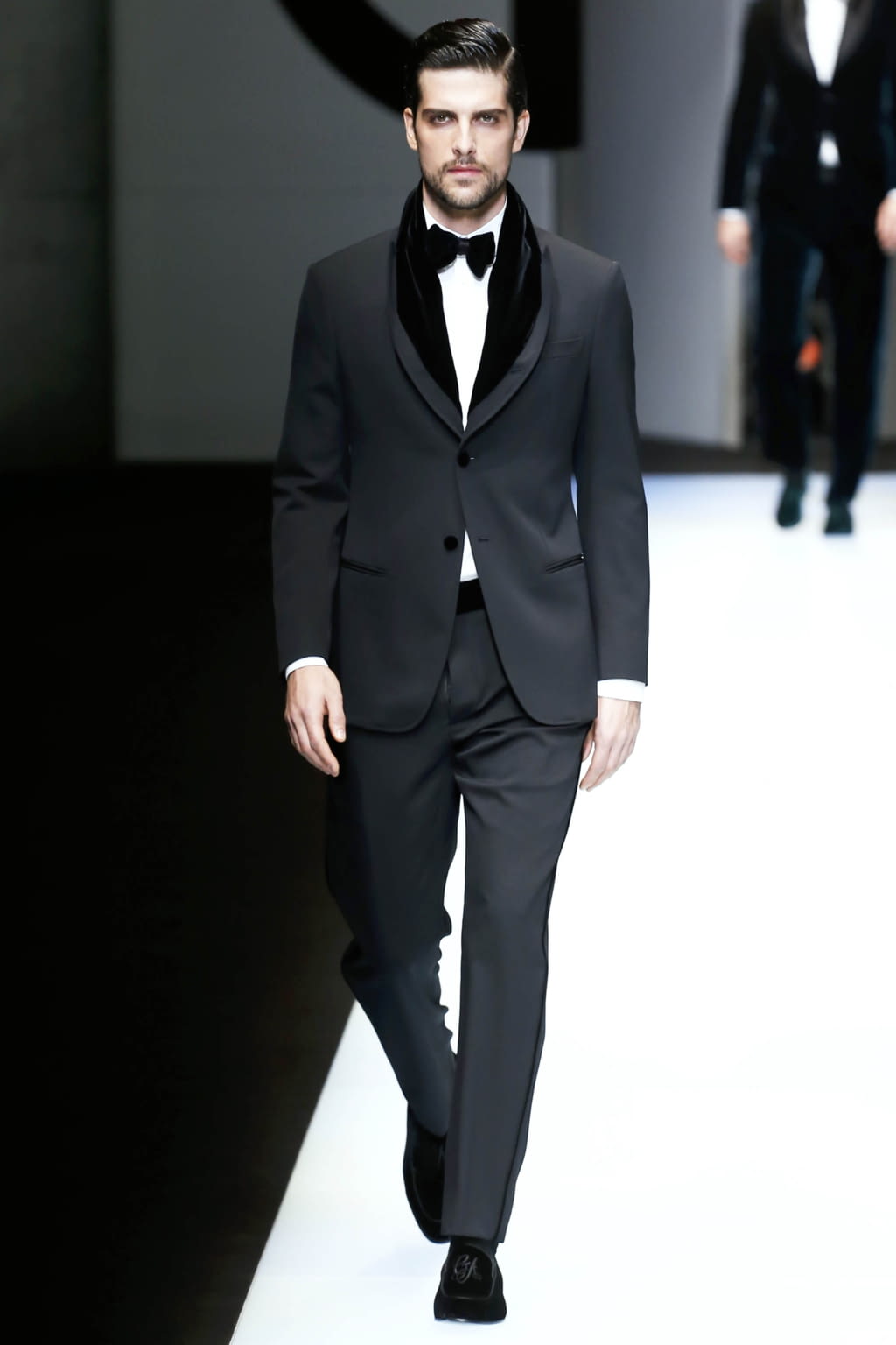 Fashion Week Milan Fall/Winter 2018 look 86 de la collection Giorgio Armani menswear