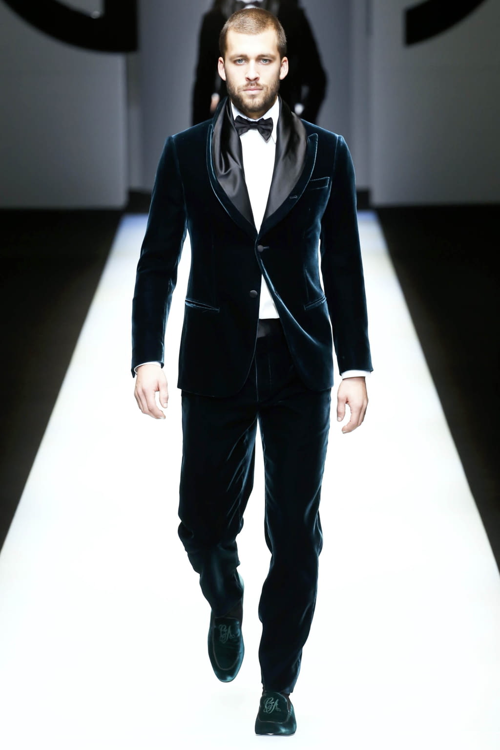 Fashion Week Milan Fall/Winter 2018 look 88 de la collection Giorgio Armani menswear