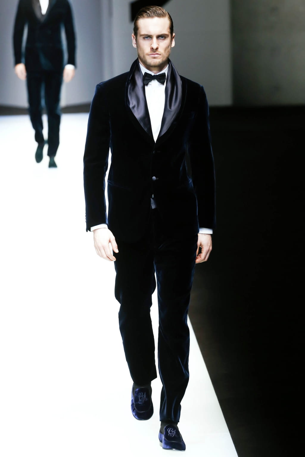 Fashion Week Milan Fall/Winter 2018 look 92 de la collection Giorgio Armani menswear