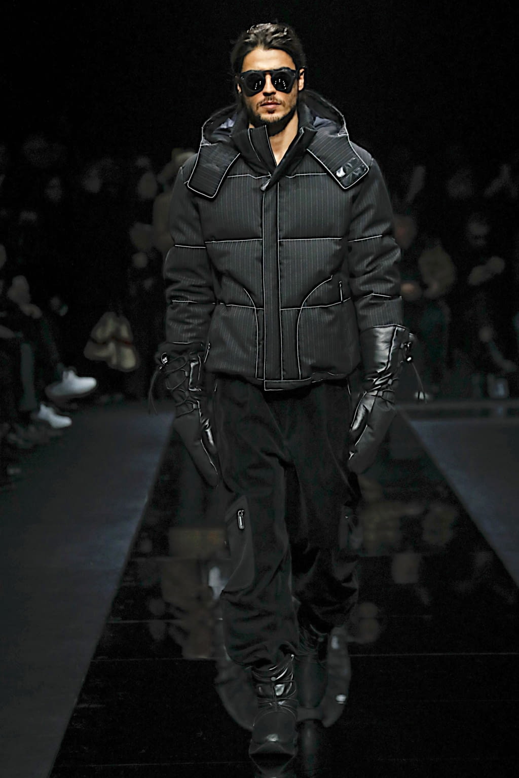 Fashion Week Milan Fall/Winter 2020 look 3 from the Giorgio Armani collection menswear
