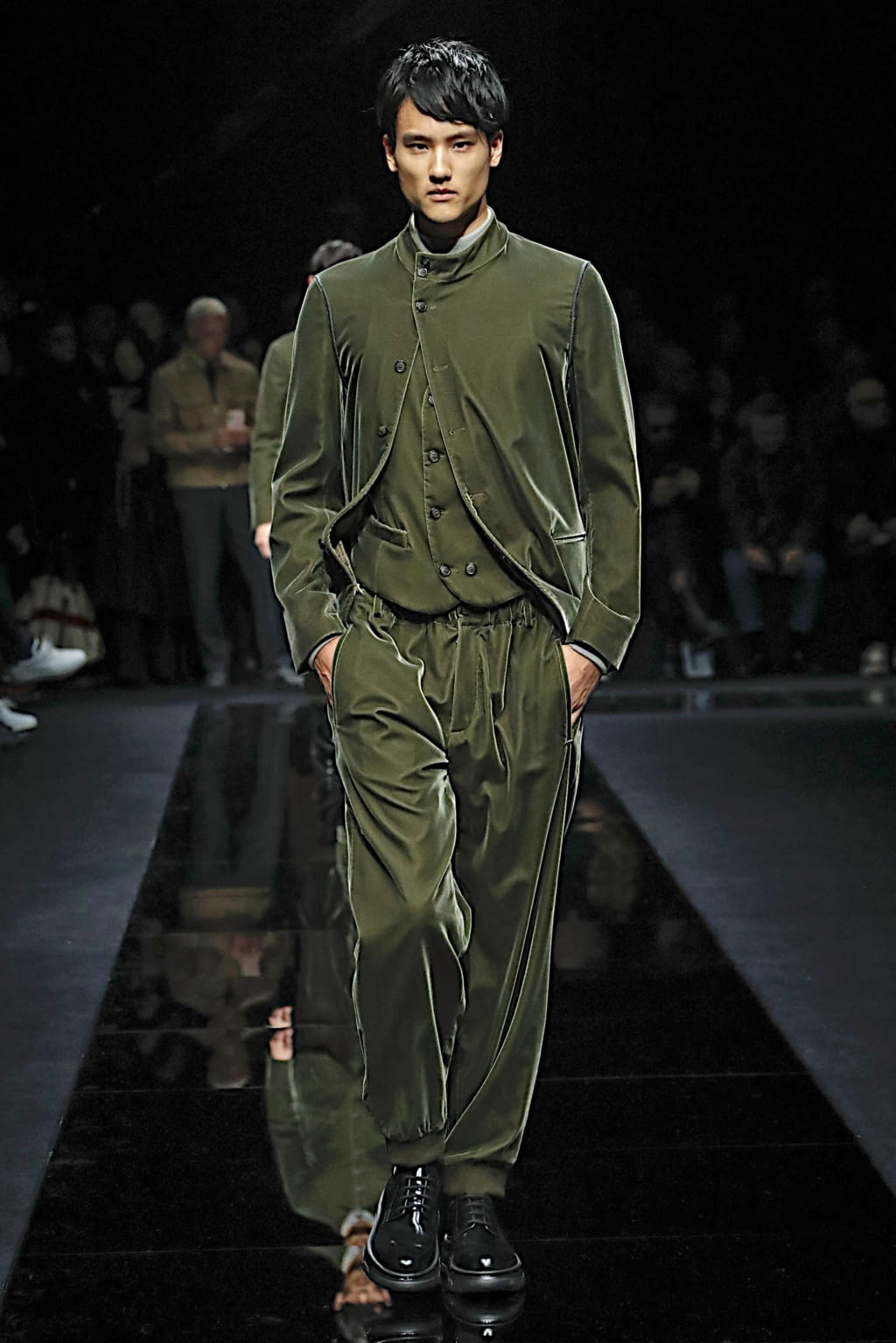 Fashion Week Milan Fall/Winter 2020 look 36 de la collection Giorgio Armani menswear
