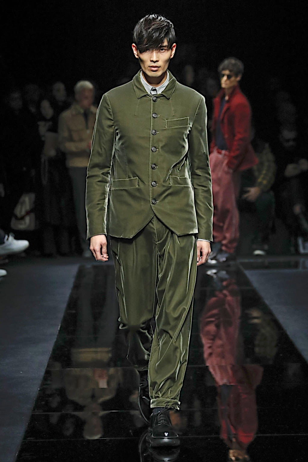 Fashion Week Milan Fall/Winter 2020 look 41 de la collection Giorgio Armani menswear