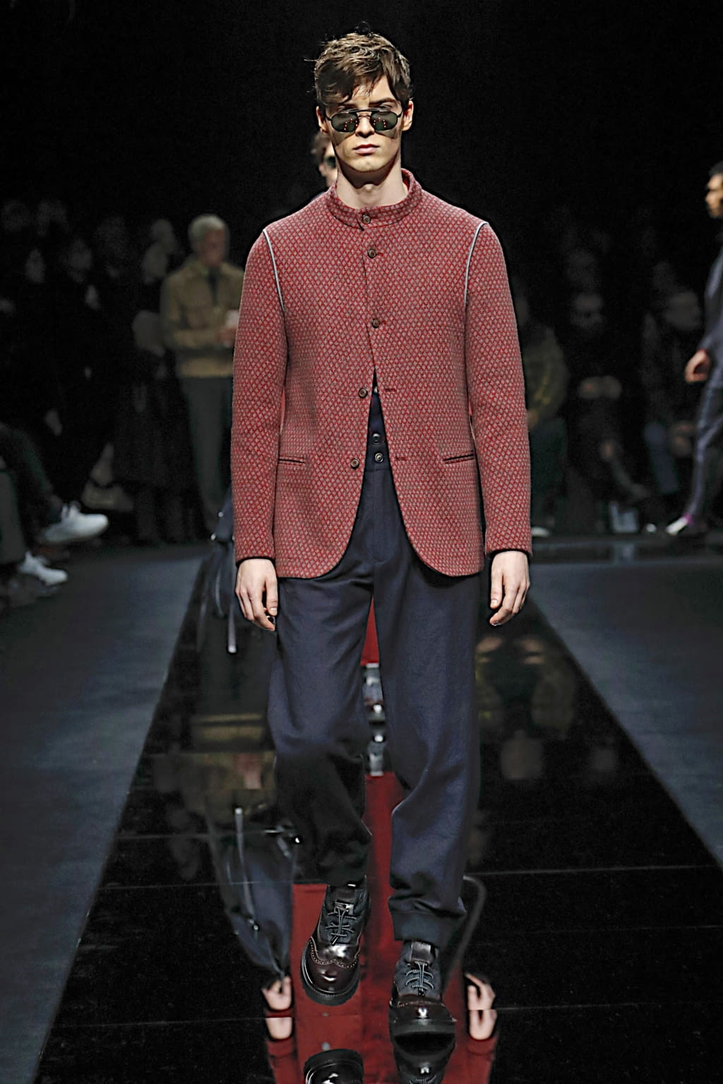 Fashion Week Milan Fall/Winter 2020 look 38 de la collection Giorgio Armani menswear