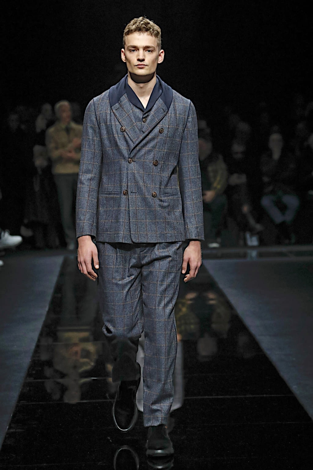 Fashion Week Milan Fall/Winter 2020 look 47 de la collection Giorgio Armani menswear