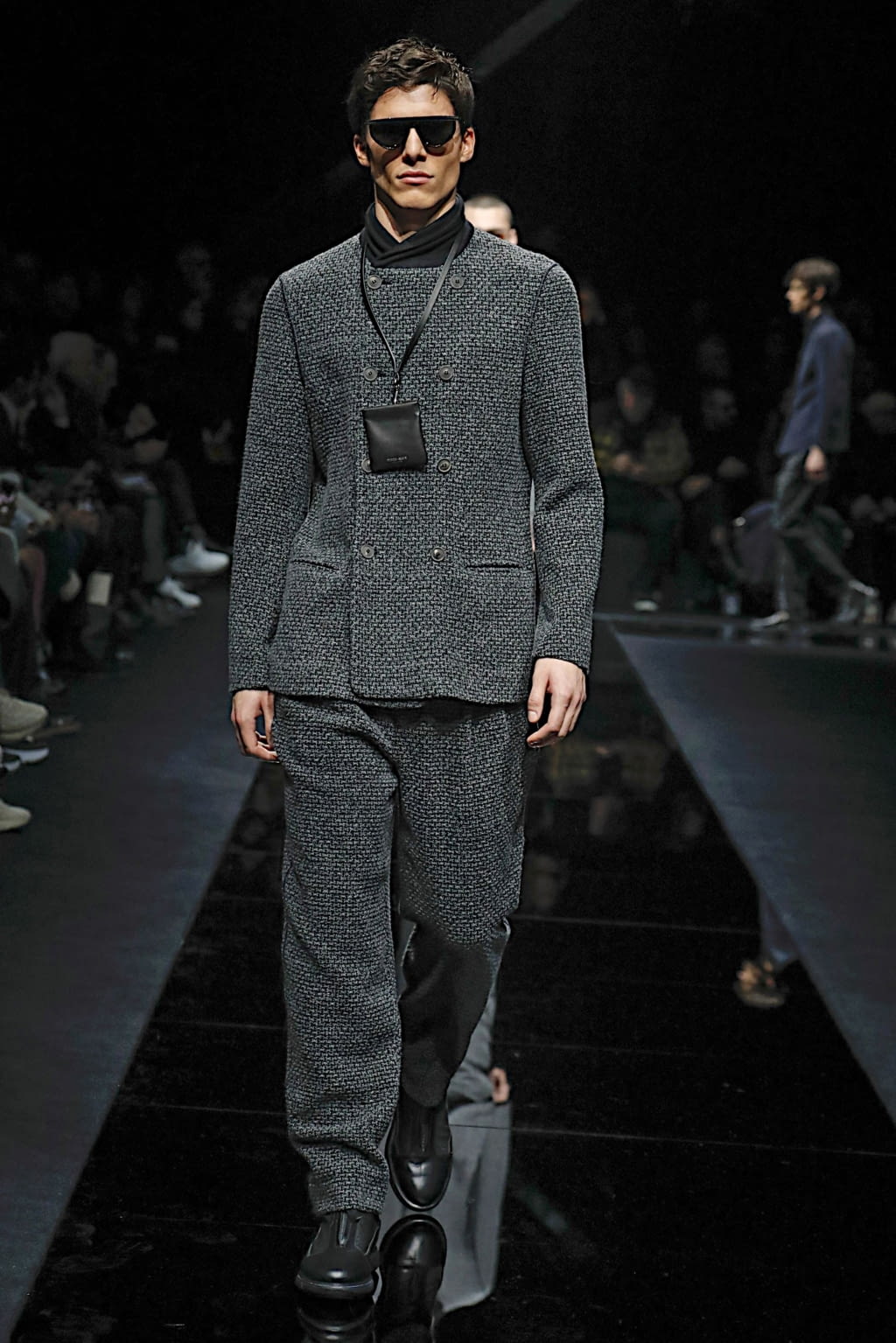 Fashion Week Milan Fall/Winter 2020 look 59 from the Giorgio Armani collection menswear