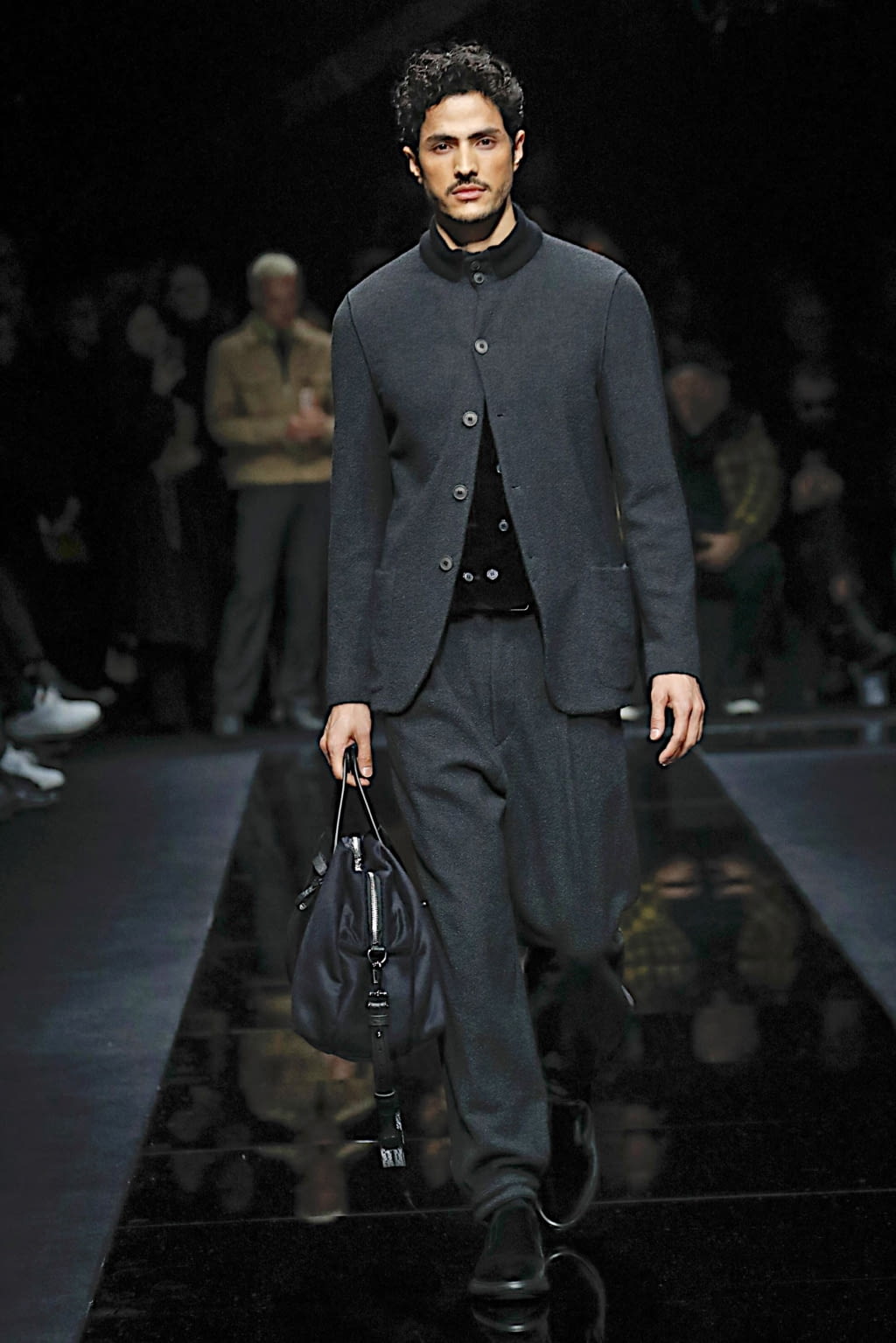 Fashion Week Milan Fall/Winter 2020 look 67 de la collection Giorgio Armani menswear