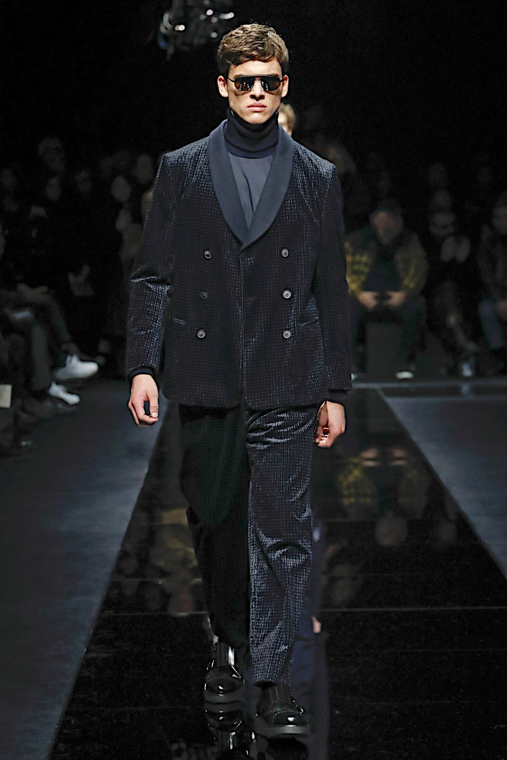 Fashion Week Milan Fall/Winter 2020 look 66 de la collection Giorgio Armani menswear