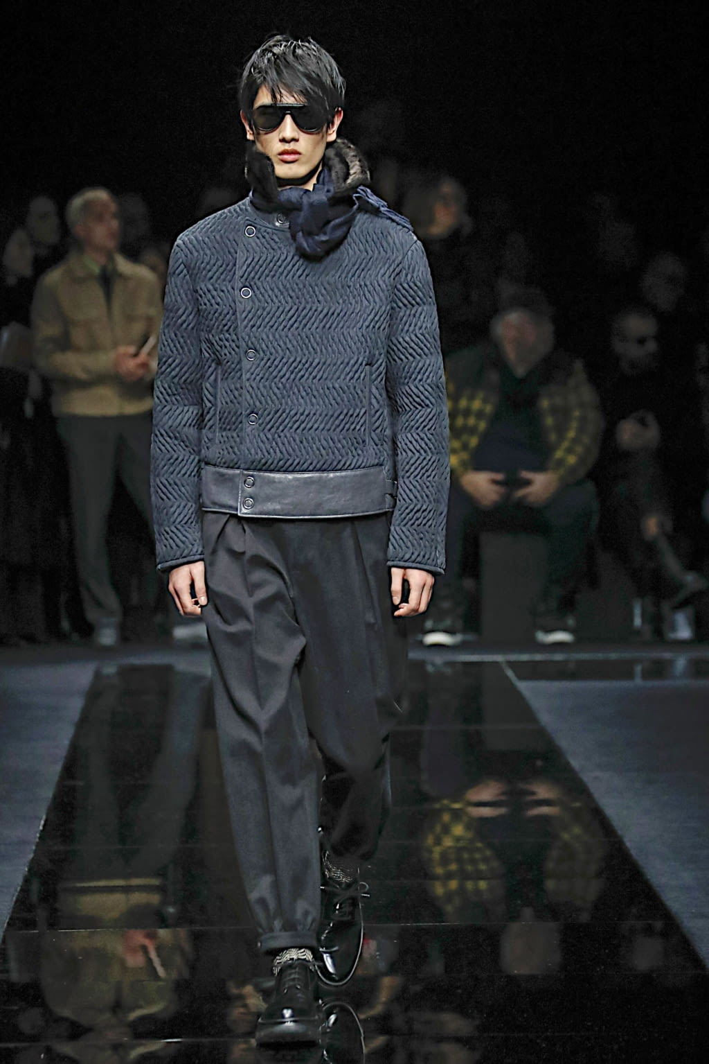 Fashion Week Milan Fall/Winter 2020 look 73 de la collection Giorgio Armani menswear