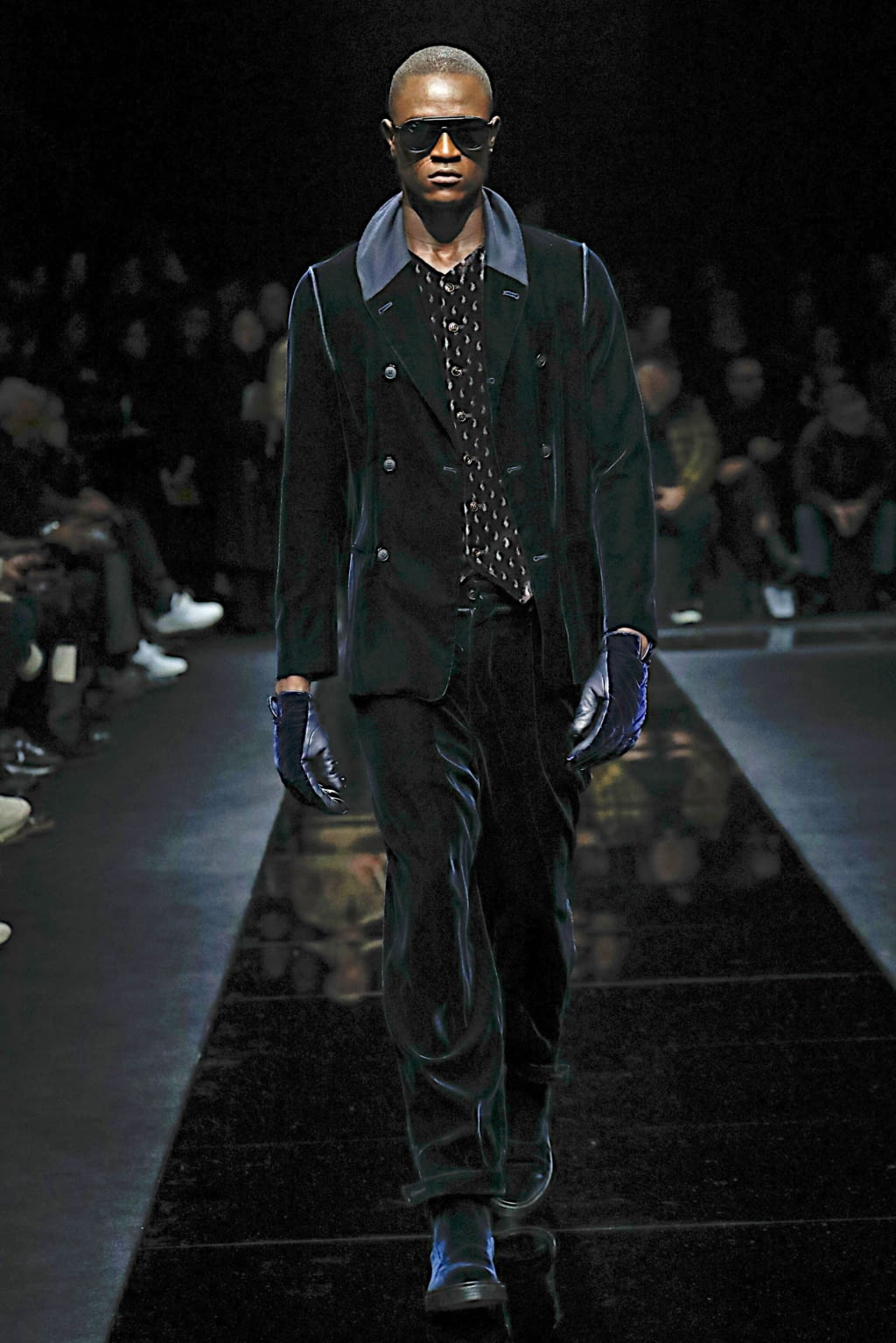 Fashion Week Milan Fall/Winter 2020 look 78 de la collection Giorgio Armani menswear