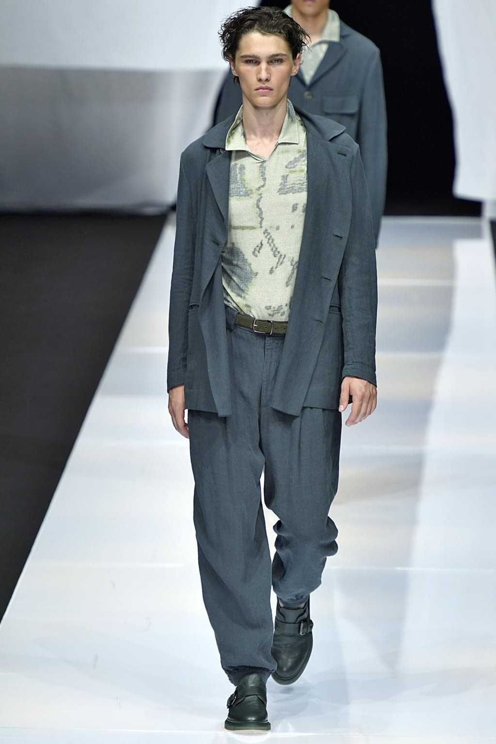 Fashion Week Milan Spring/Summer 2019 look 69 from the Giorgio Armani collection menswear