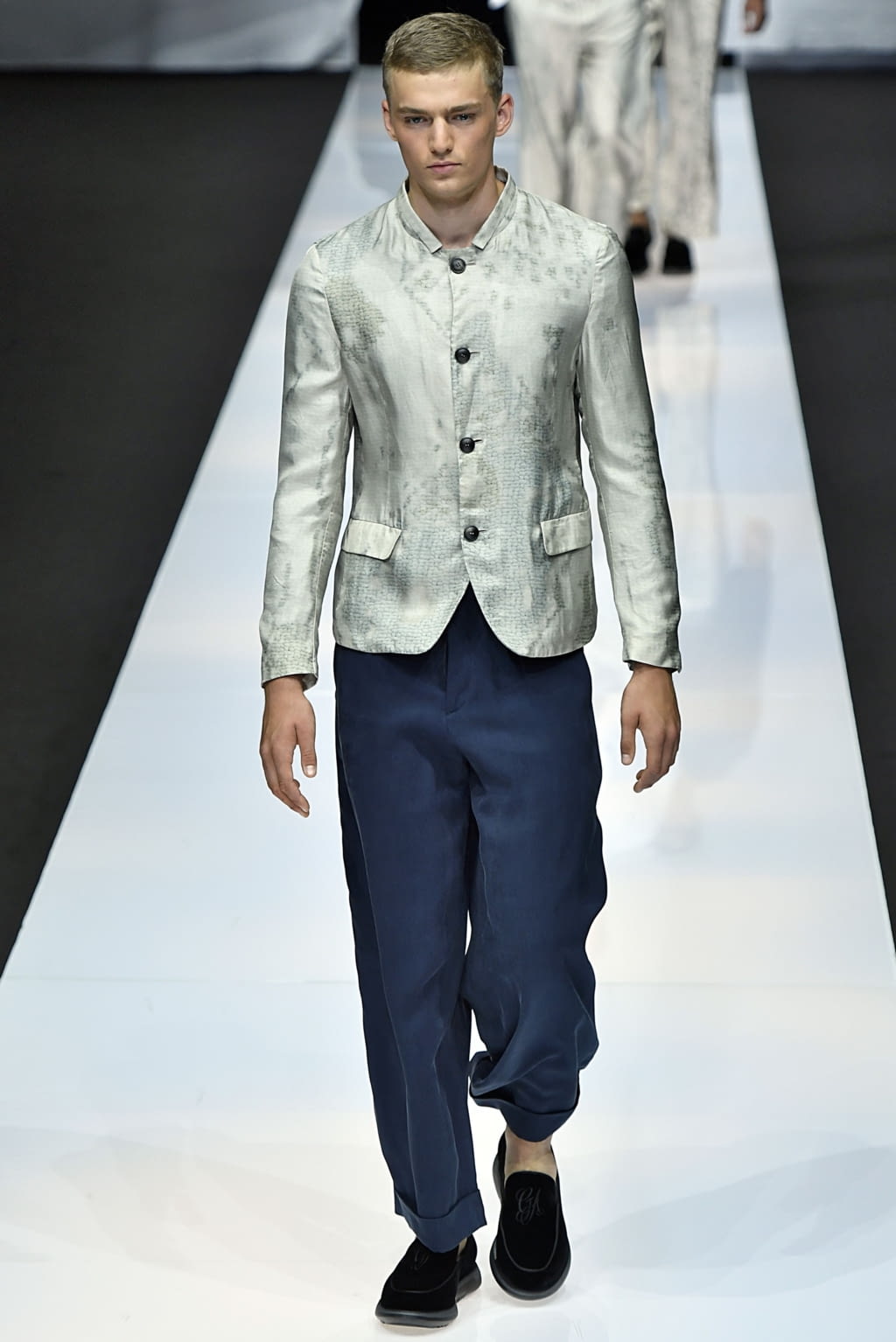 Fashion Week Milan Spring/Summer 2019 look 83 from the Giorgio Armani collection menswear