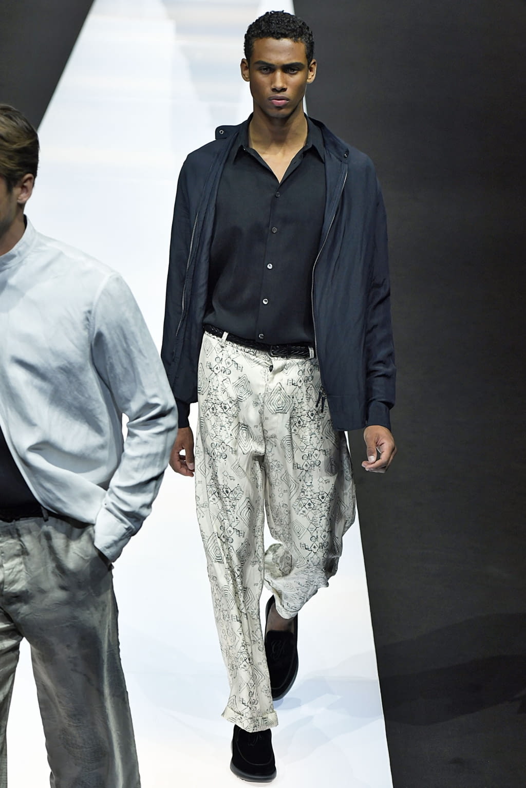 Fashion Week Milan Spring/Summer 2019 look 87 from the Giorgio Armani collection 男装