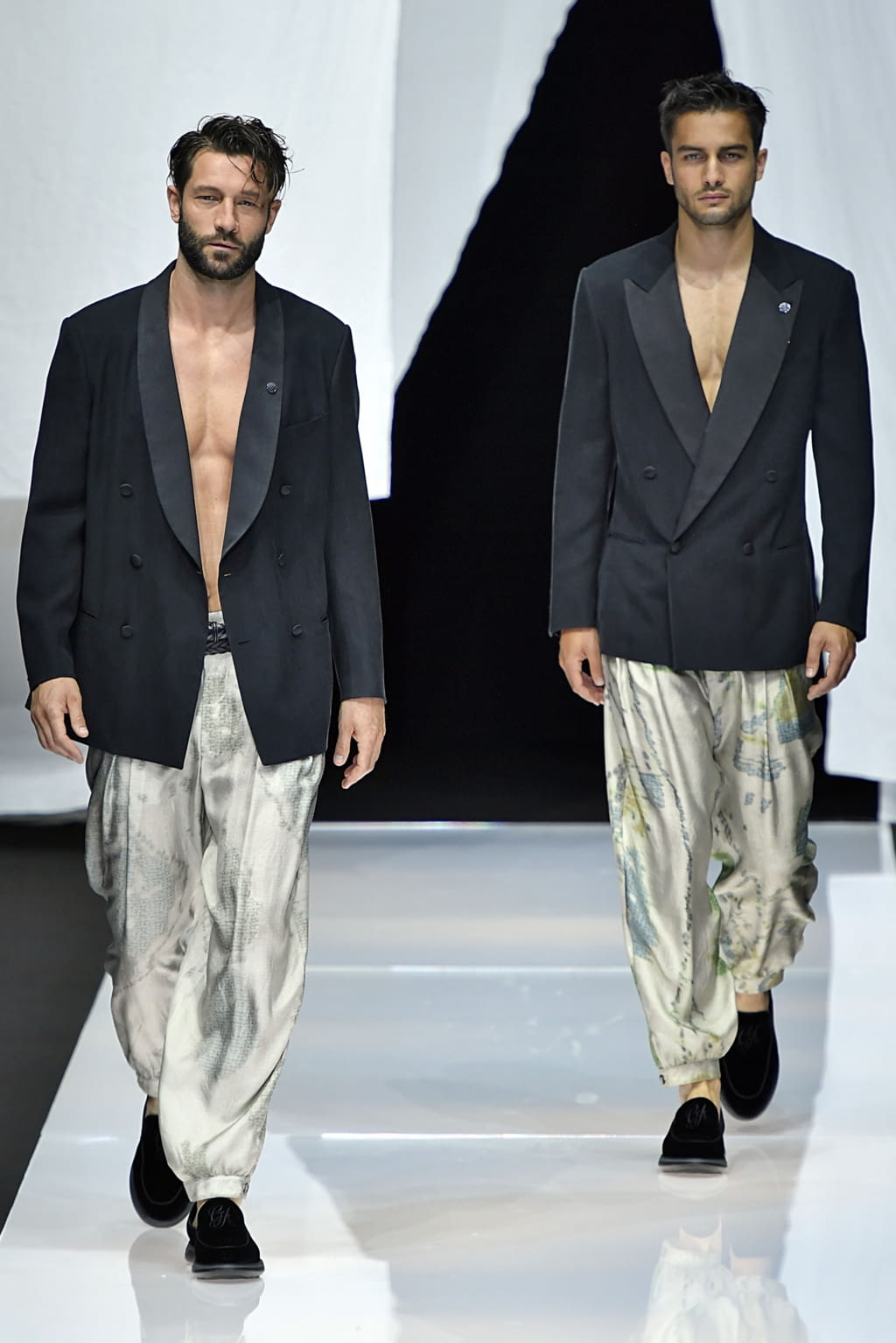 Fashion Week Milan Spring/Summer 2019 look 86 de la collection Giorgio Armani menswear