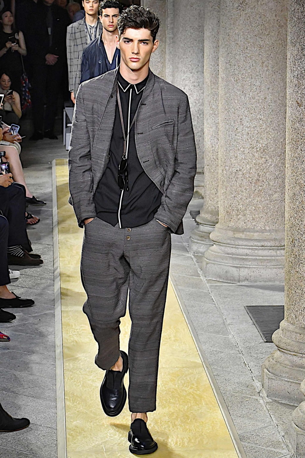 Fashion Week Milan Spring/Summer 2020 look 10 from the Giorgio Armani collection menswear