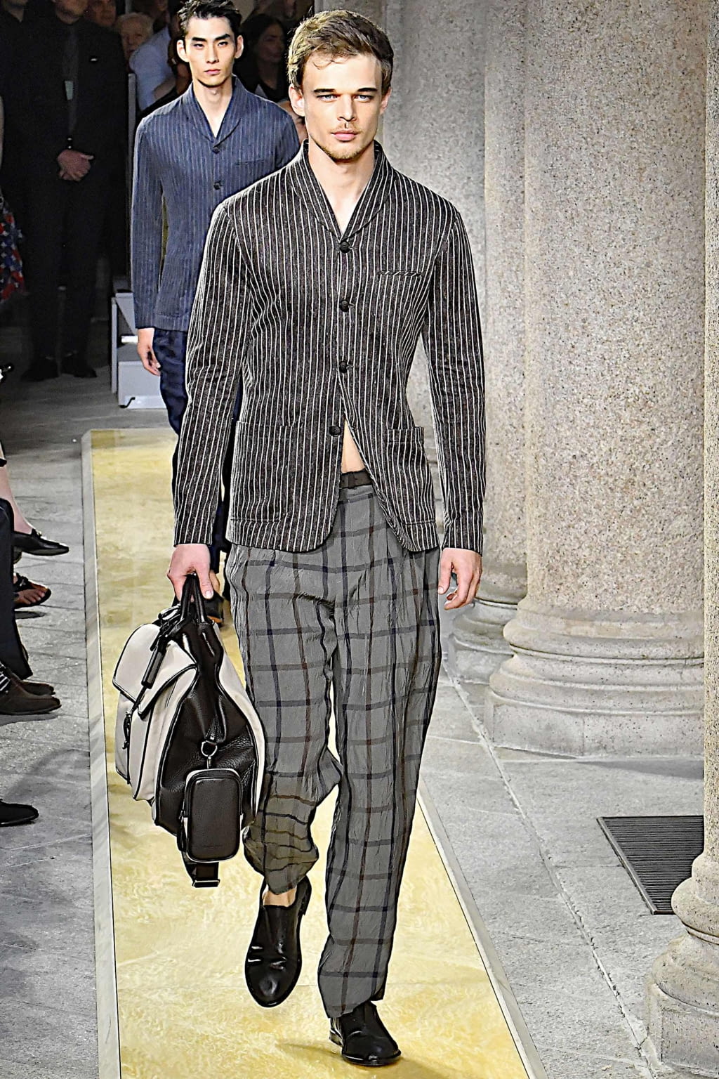 Fashion Week Milan Spring/Summer 2020 look 13 from the Giorgio Armani collection menswear
