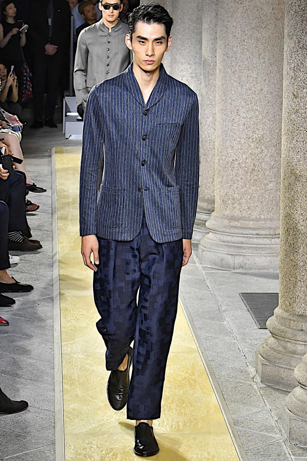 Fashion Week Milan Spring/Summer 2020 look 14 from the Giorgio Armani collection menswear