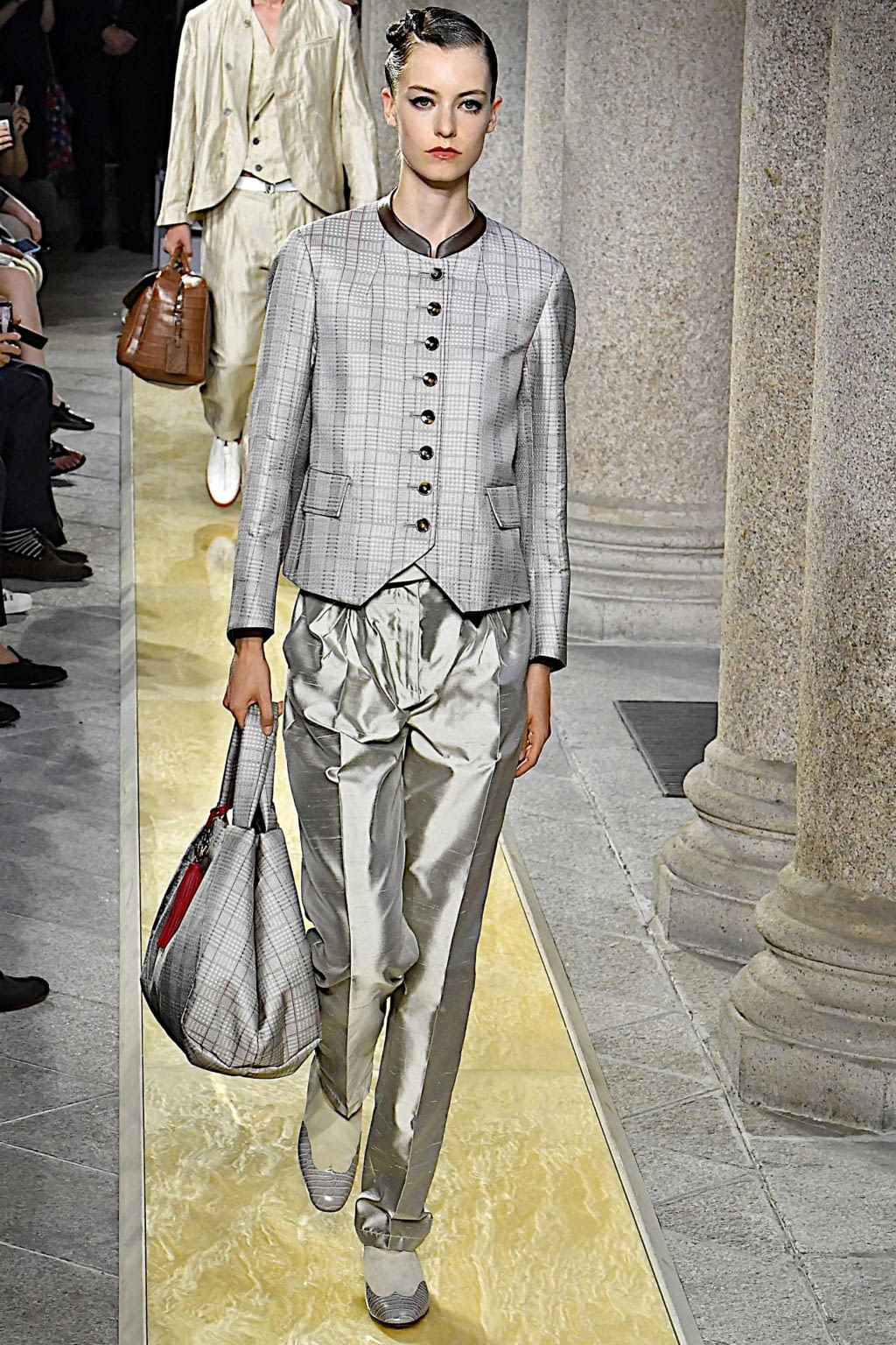 Fashion Week Milan Spring/Summer 2020 look 20 from the Giorgio Armani collection 男装