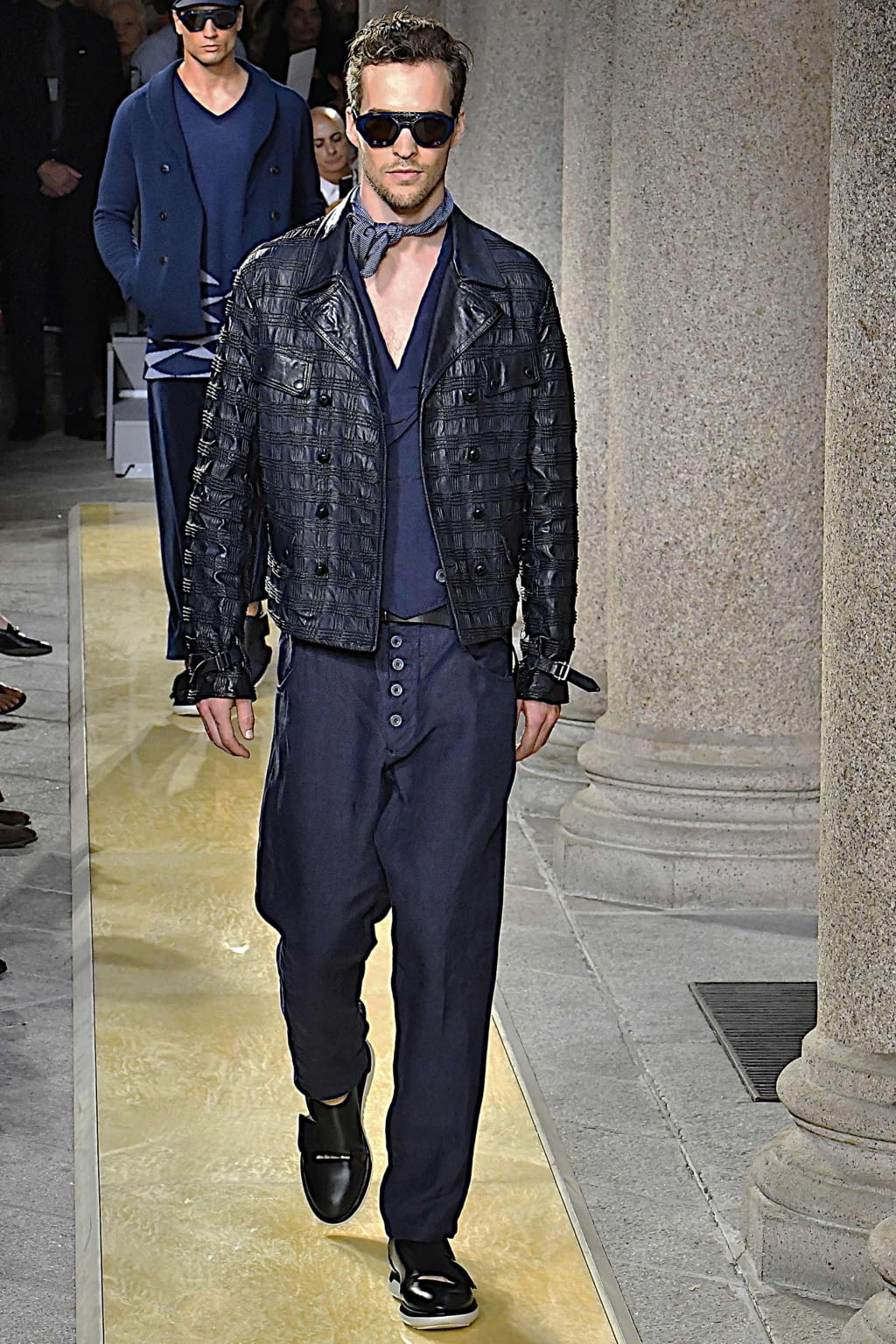 Fashion Week Milan Spring/Summer 2020 look 24 from the Giorgio Armani collection menswear