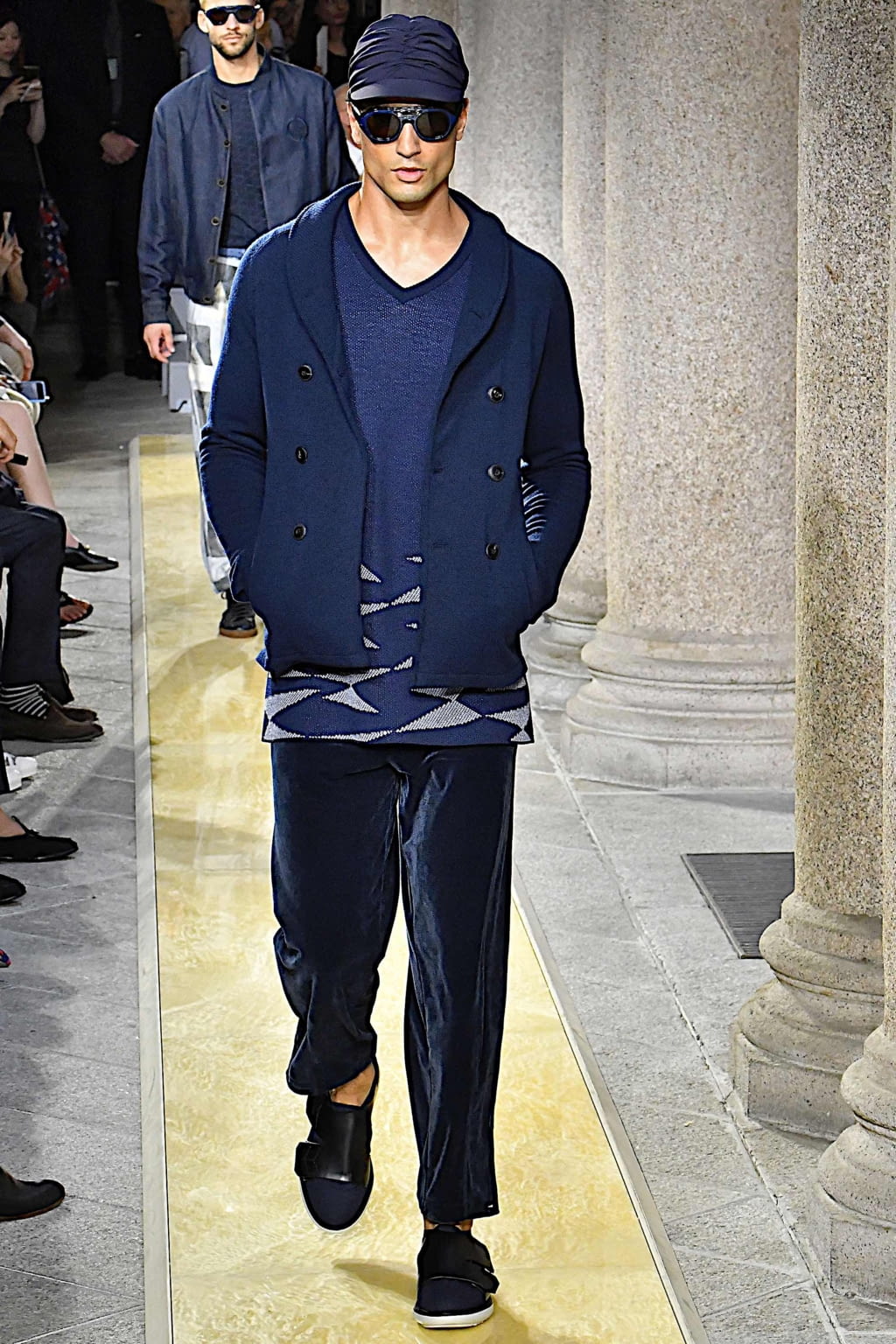 Fashion Week Milan Spring/Summer 2020 look 25 from the Giorgio Armani collection menswear