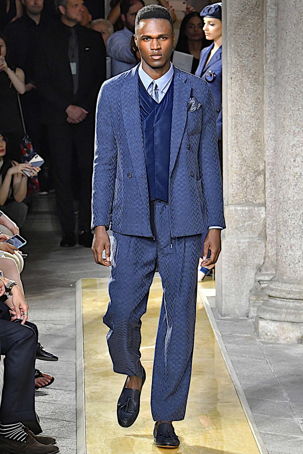 Fashion Week Milan Spring/Summer 2020 look 30 from the Giorgio Armani collection menswear