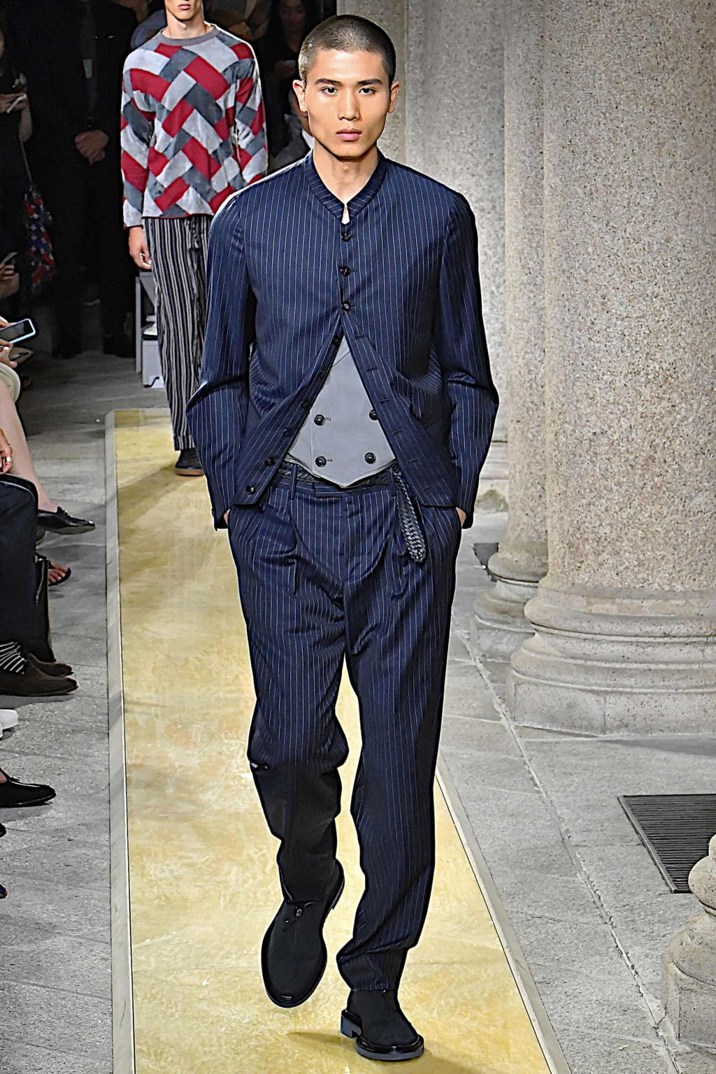 Fashion Week Milan Spring/Summer 2020 look 51 from the Giorgio Armani collection menswear