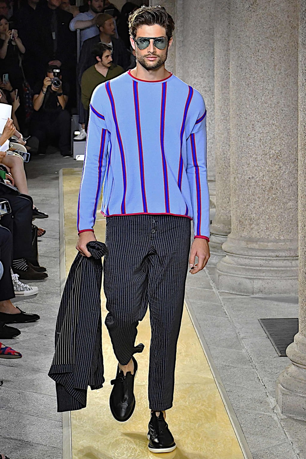 Fashion Week Milan Spring/Summer 2020 look 59 from the Giorgio Armani collection menswear