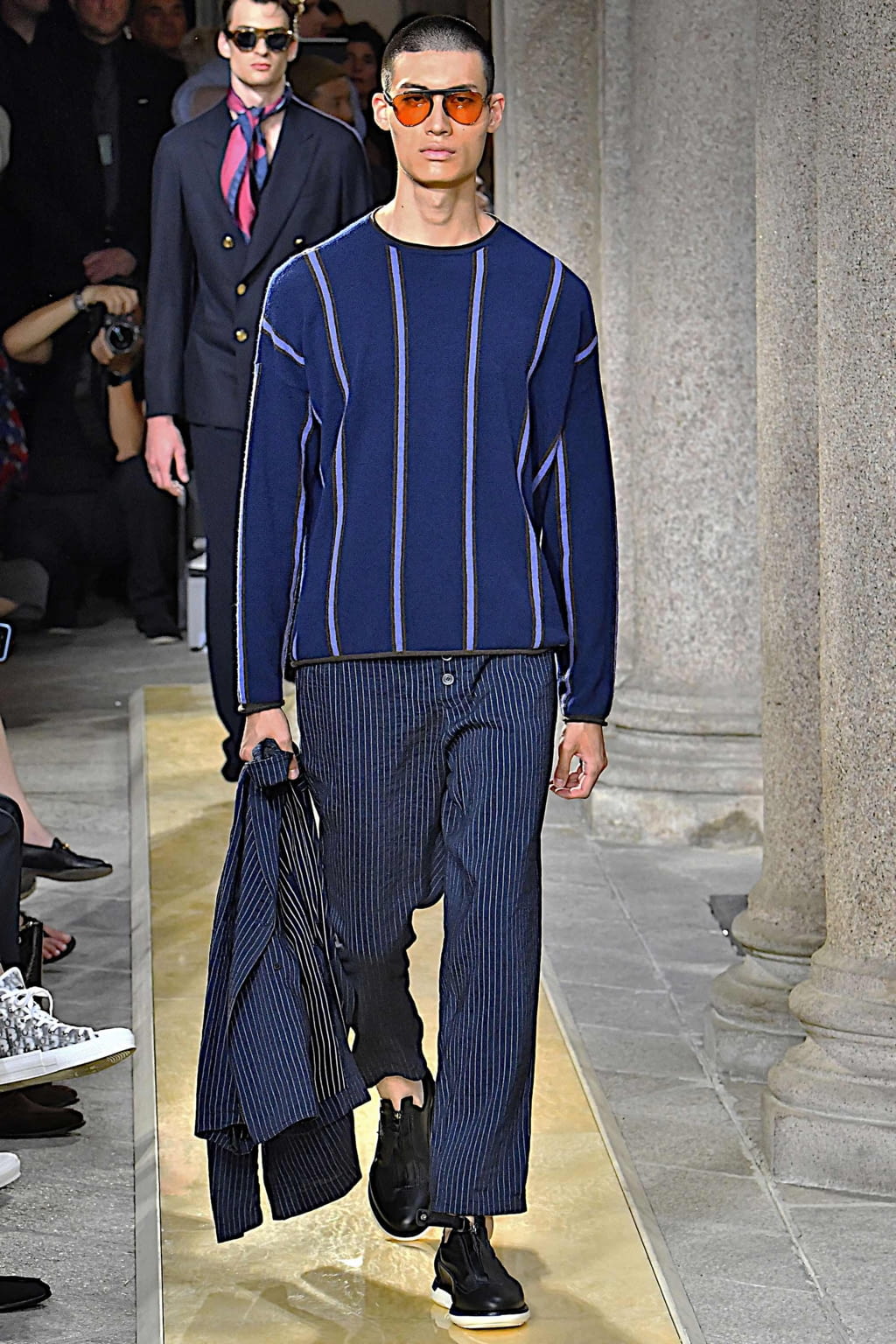 Fashion Week Milan Spring/Summer 2020 look 58 from the Giorgio Armani collection 男装